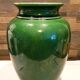 Green vase H.26cm