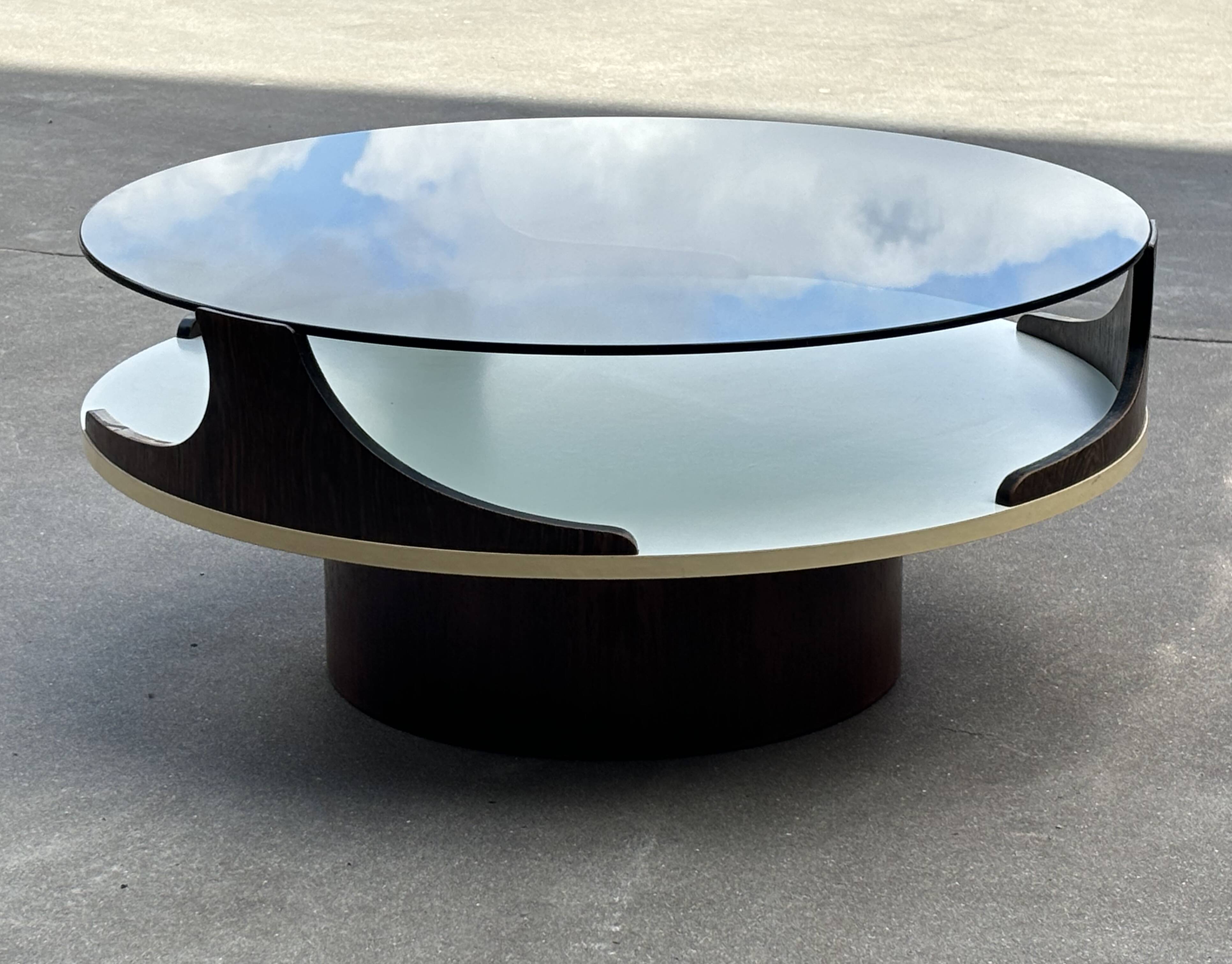 Mid Century Space Age coffee table coffee table 1970