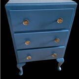 Commode bleue