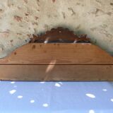Patinated pediment