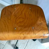 Vintage wheeled office chair