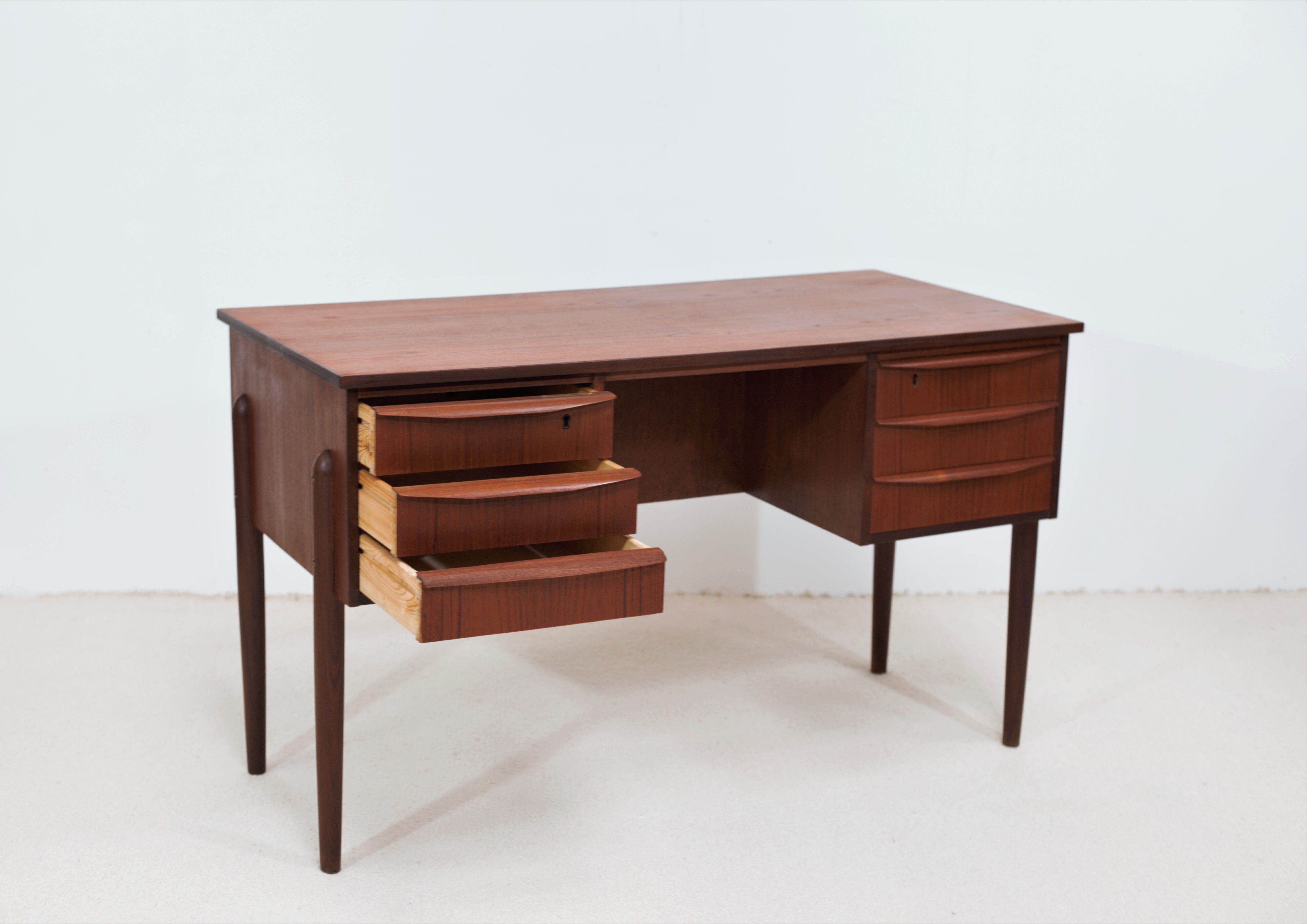 Danish teak desk