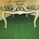 Fauteuil vintage de style Louis XV
