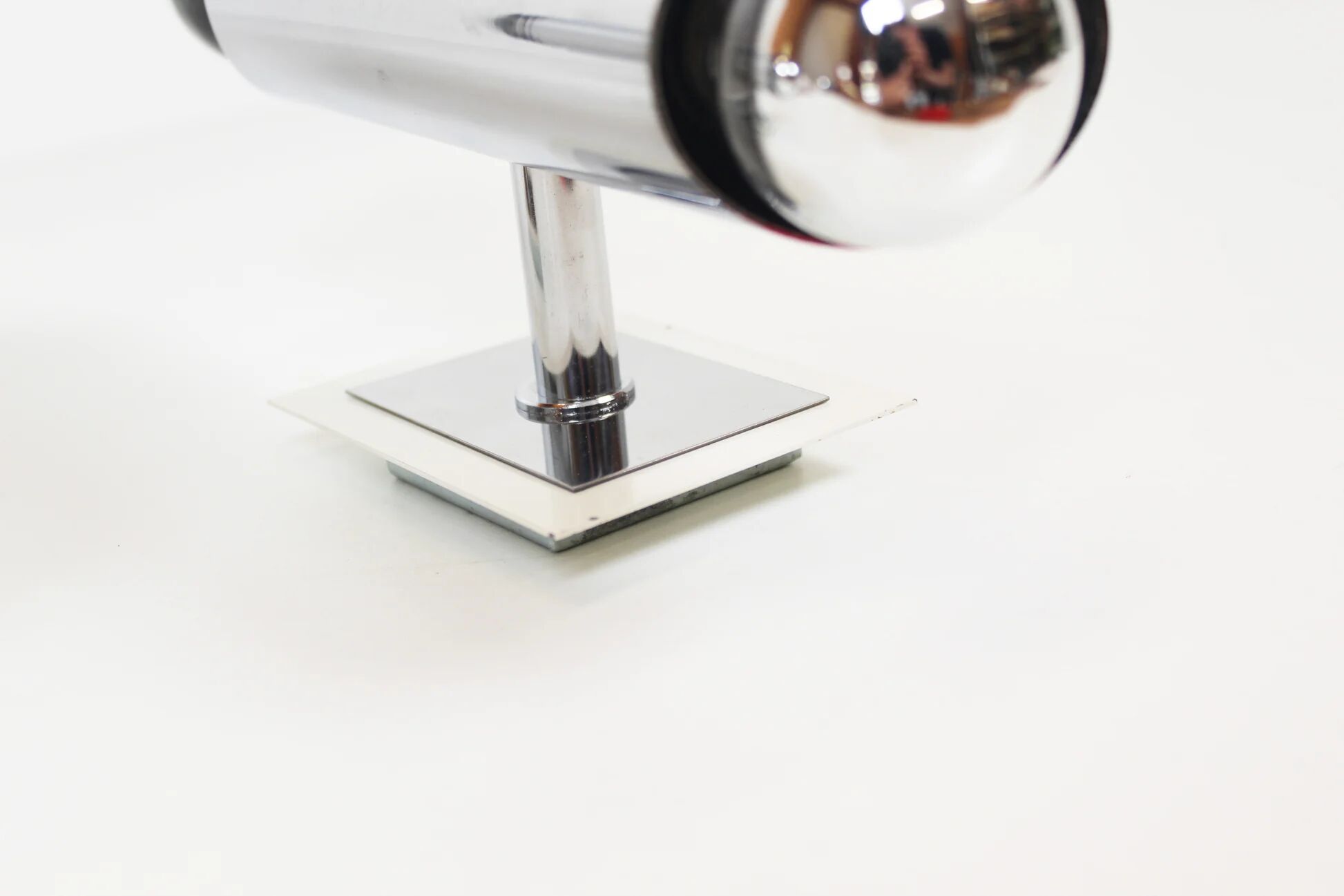 Set of chrome wall lamps in the style of Sciolari