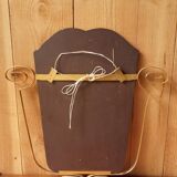 Vintage beveled mirror