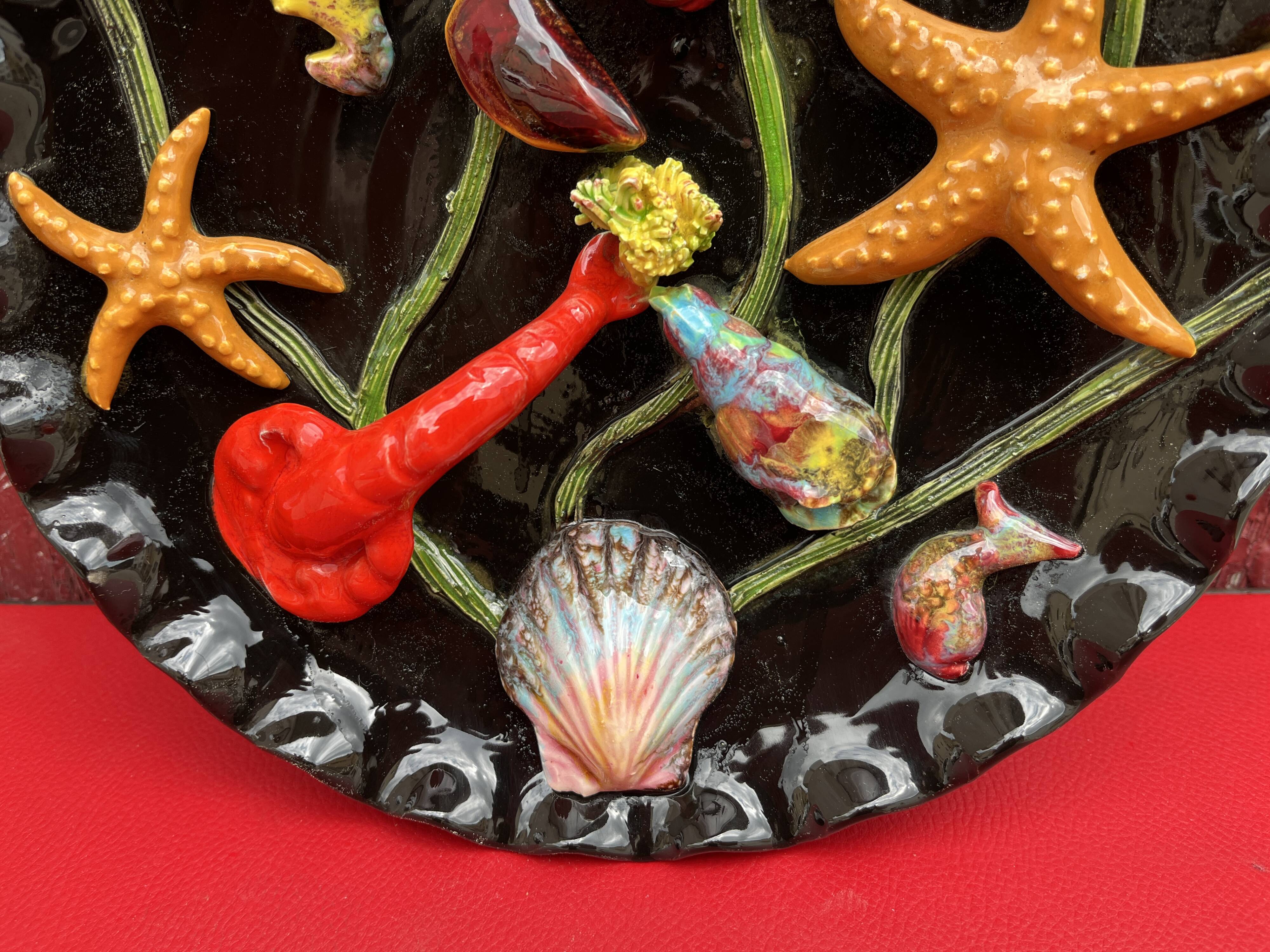 Ceramic wall plate 1960