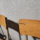 Lot de 6 chaises d'écolier