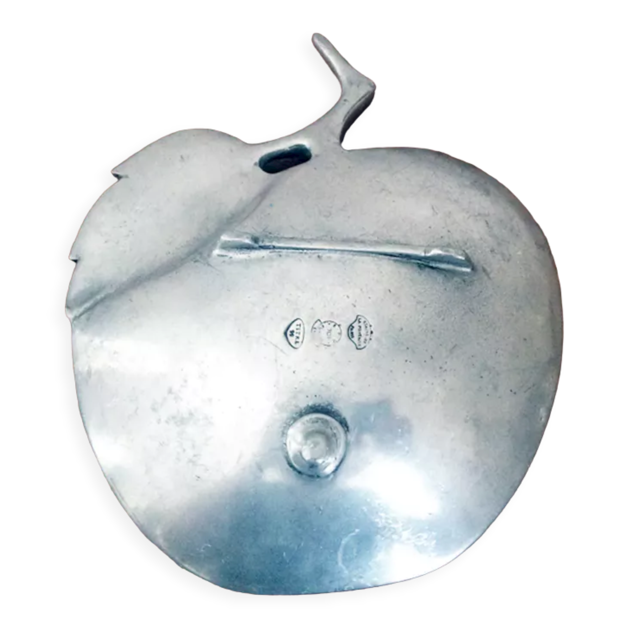 Apple-shaped trinket tray, from the 1960s