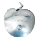 Apple-shaped trinket tray, from the 1960s