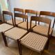 Set of 6 Vintage Danish/Scandinavian Chairs