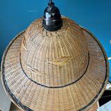 Braided wicker suspension