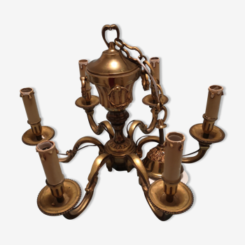 Bronze chandelier