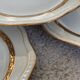 4 Nardon Lafarge porcelain dessert plates