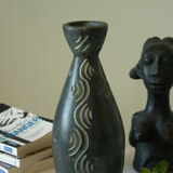 Ceramic vase GERUNDA SPAIN vintage brutalist