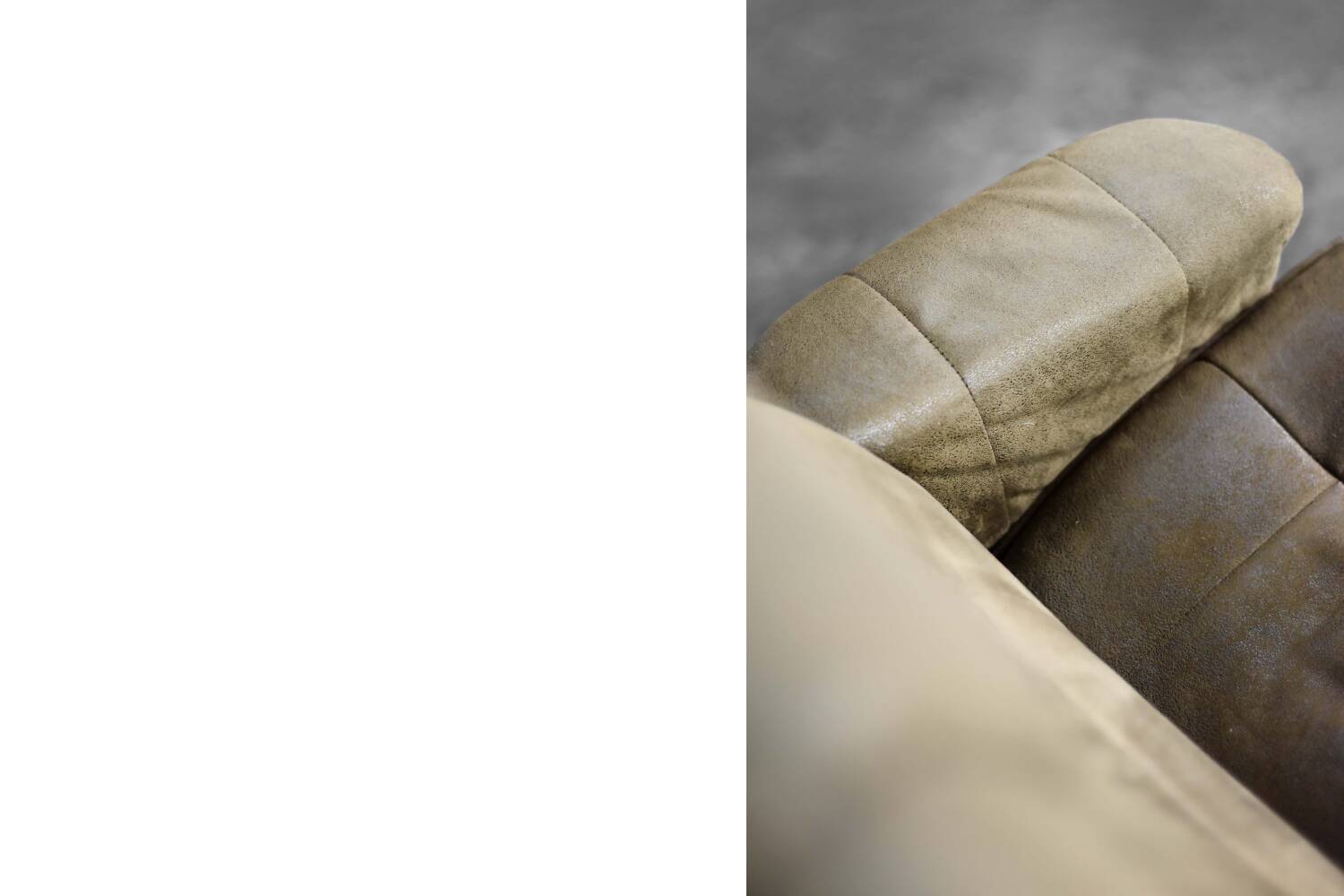 Vintage Mid-Century Danish Modern Brown Swivel Chair & Ottoman, 1960s