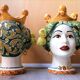 Test of Sicilian Moor in ceramic