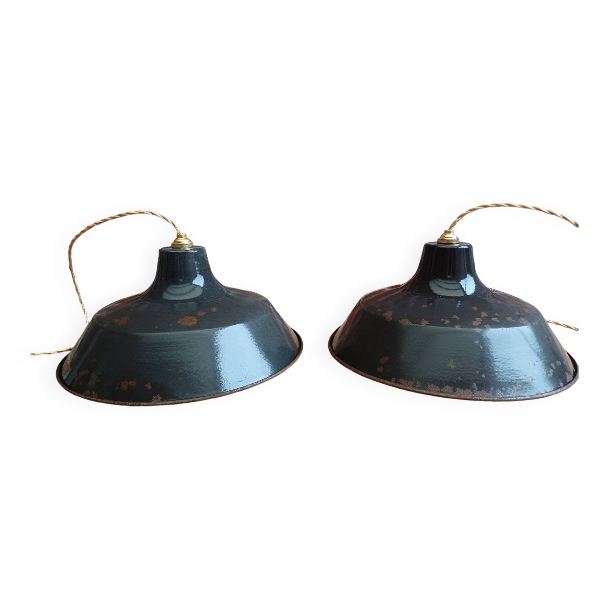 Industrial enamelled sheet metal bowls