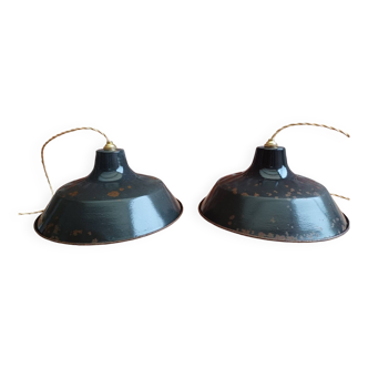Industrial enamelled sheet metal bowls