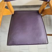 Pair of vintage bridge armchairs from the 1950s.