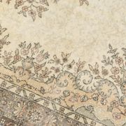 Tapis en laine antique Oushak anatolien