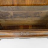 Napoleon III chest bench in walnut, circa 1860