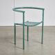 Chaise Von Vogelsang Vert Menthe par Philippe Starck pour Driade, 1985