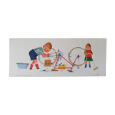 School poster 1960s Hachette-Rossignol