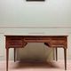 Louis XVI Style Mahogany Flat Desk With Zippers XIX Eme Century