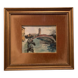 Jean Jacques GRUNENWALD (1911 - 1982) - Watercolor - Venice - Signed