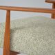 Fox armchair mottled beige green