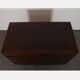 Vintage chest of drawers in dark oak, Czech design, 1970