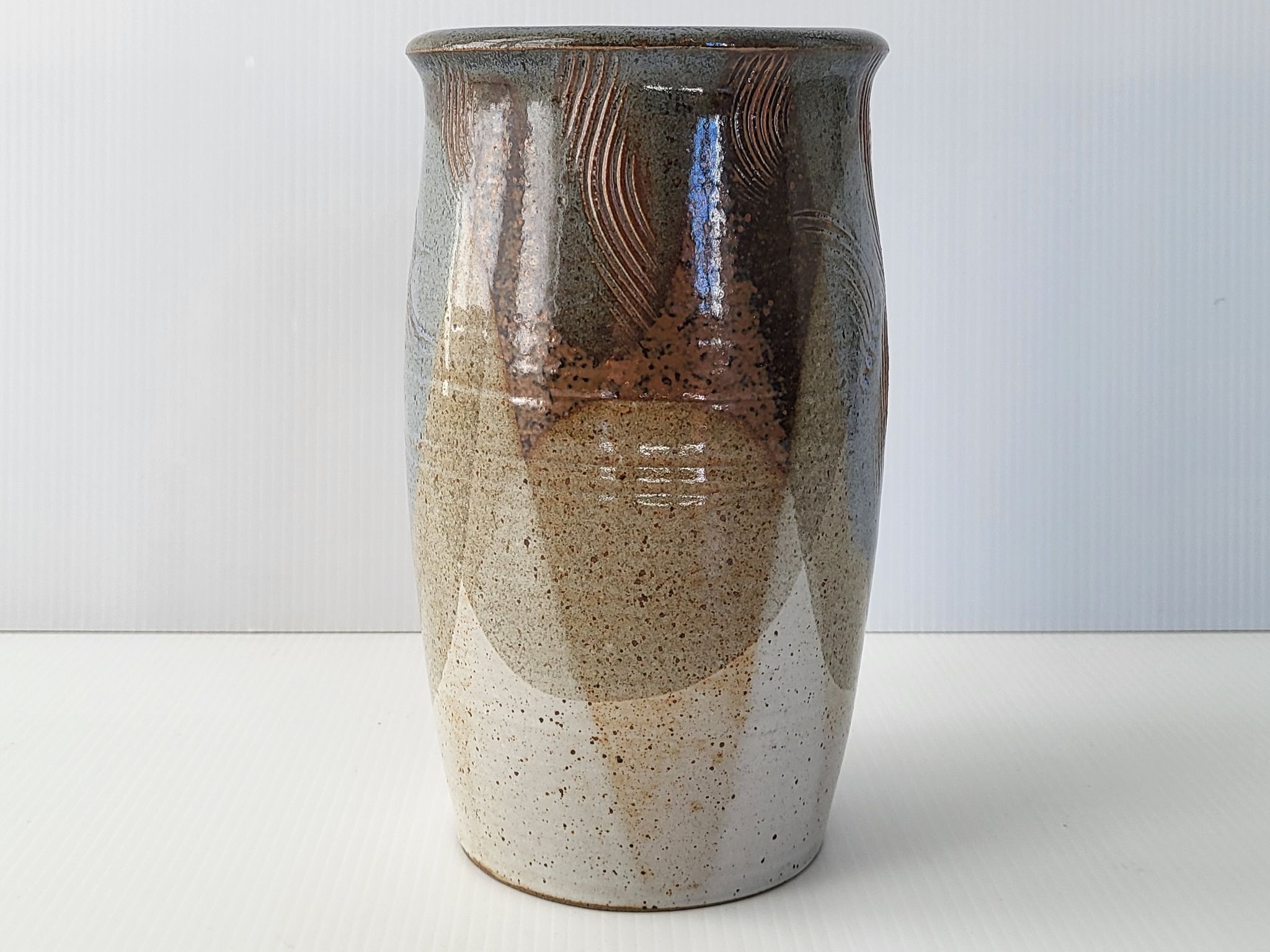Vase en grès vintage 1970