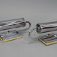 Pair of functionalist wall lights, 1930s