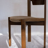 Ensemble de 4 chaises dans l'esprit Silvio Coppola