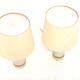 Set of 2 ceramic table lamps "Bitossi, Bergboms, Italy, 1970