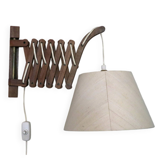 Eric Hansen for Le Klint scissor articulated wall light, Denmark 1960s