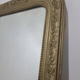 Miroir Doré Style Ancien / Louis Philippe - Arrière Rond