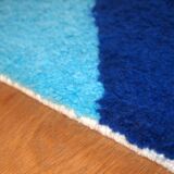 Tapis Contemporain ORA Hooked en Laine (74cm x 143cm), Édition Unique