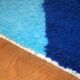 Tapis Contemporain ORA Hooked en Laine (74cm x 143cm), Édition Unique
