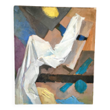 Oil on panel 70s