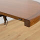Mid-Century Teak Round Extending Dining Table, Denmark, 1960s