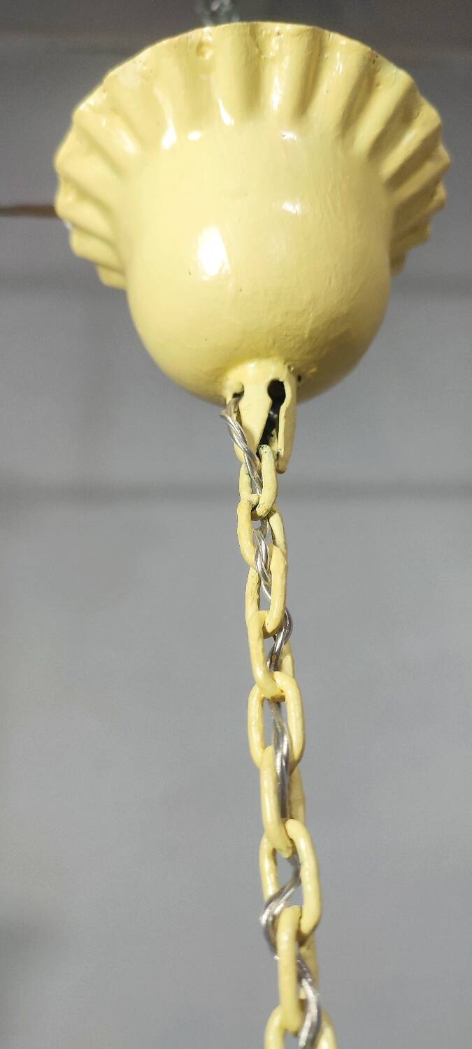 Lámpara de techo o farol. España, 1980s.