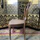 Suite of 12 Louis Philippe period chairs in walnut and canning