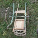 jouet chariot de transport ours ou poupée