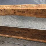 Etabli de menuisier chêne 250cm, début XX
