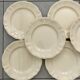 Set of 8 plates ivory Digoin Sarreguemines