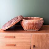 Chinese wicker basket