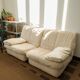 Two armchairs heaters Cinna beige model Gao