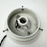 OLD ART-DECO OPALINE TABLE LAMP