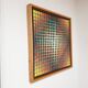 Tableau/Optical art/oil on canvas/78x78x2cm